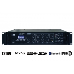 Nagłośnienie naścienne RH SOUND ST-2120BC/MP3+FM+BT + 2x BS-1060TS/W